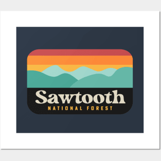 Sawtooth National Forest Camping Idaho Hiking Posters and Art